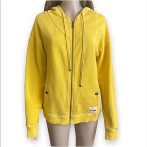 Yellow Redbull Hooded Jacket M EUC